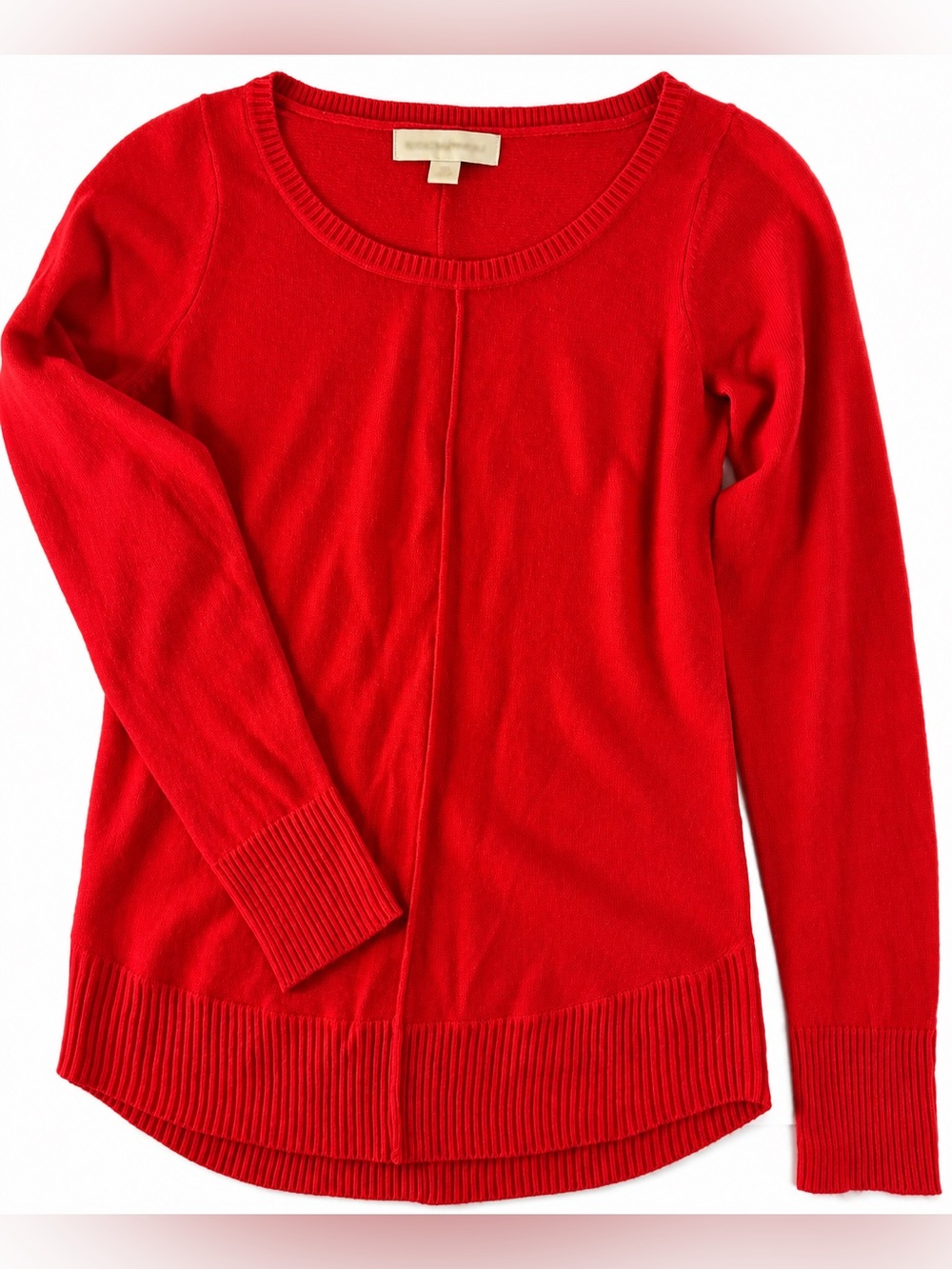 Nicki Minaj Red Scoop Neck Sweater